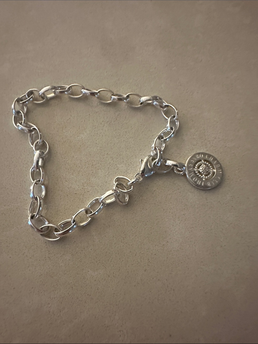 Thomas Sabo sterling silver charm club bracelet